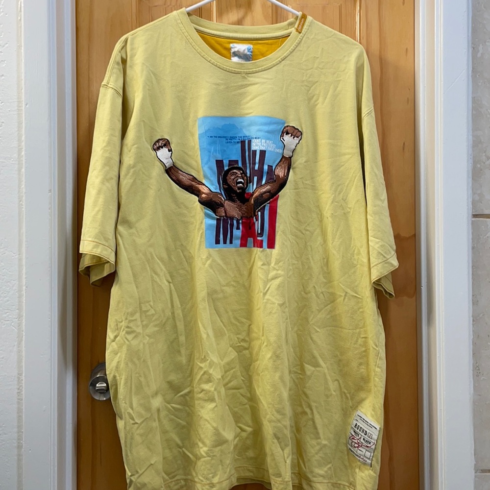 Embroidered fubu platinum shirt